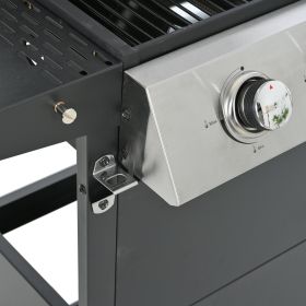 3 Burner Barbecue Grill Stainless Steel Gas Grill