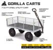 GOR1001-COM 1000-lb. Steel Utility Cart with 13" Tires